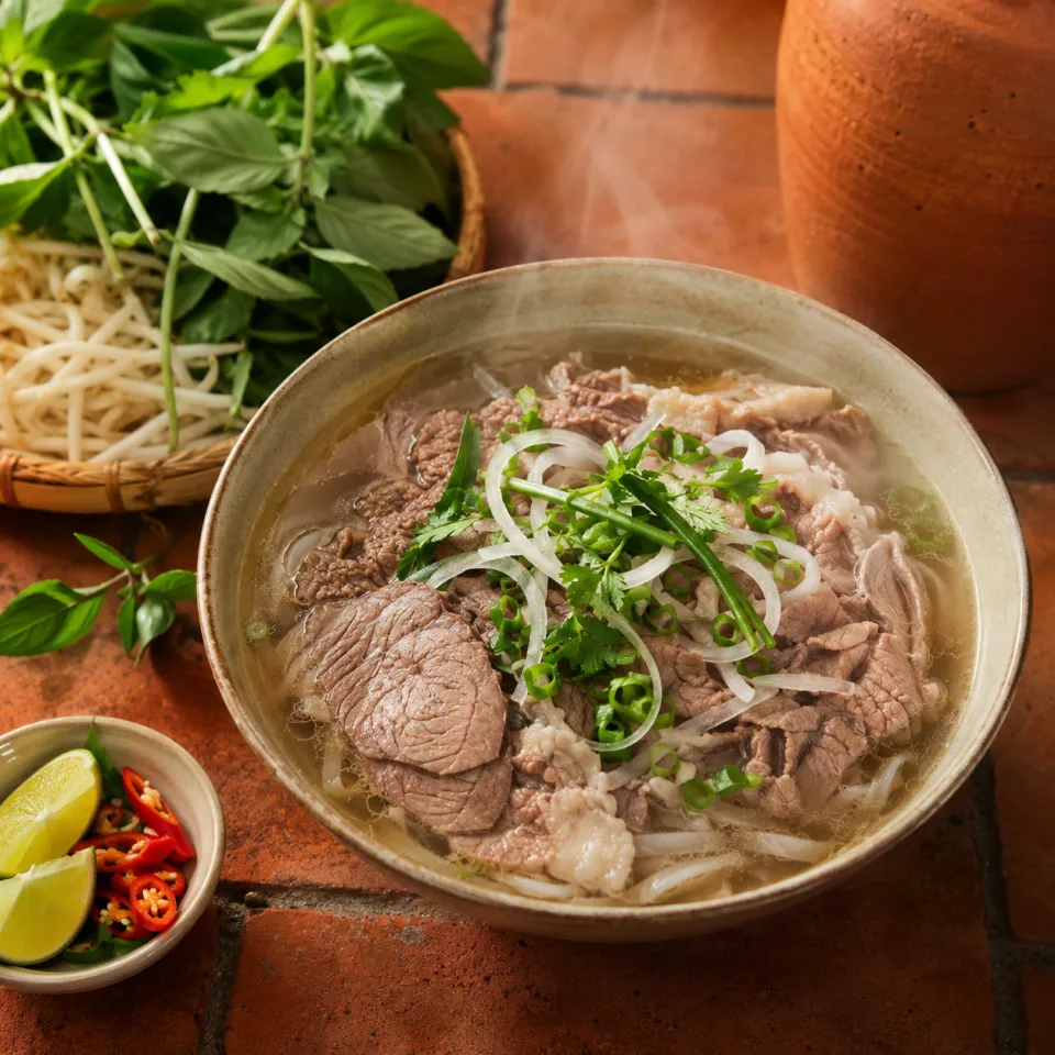 Khu bếp mở sạch sẽ